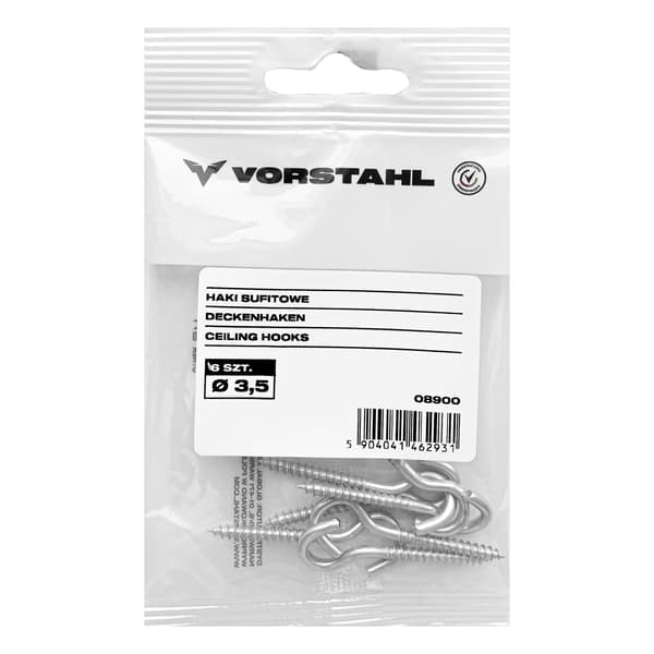 Takkrok (3-pack) FI 6mm Vorstahl