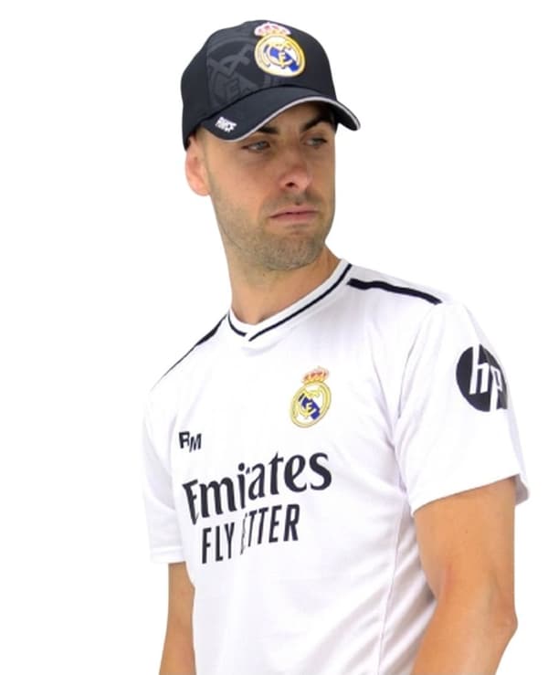 Real Madrid Kasket 45. RM3GO45 Sort OSFM