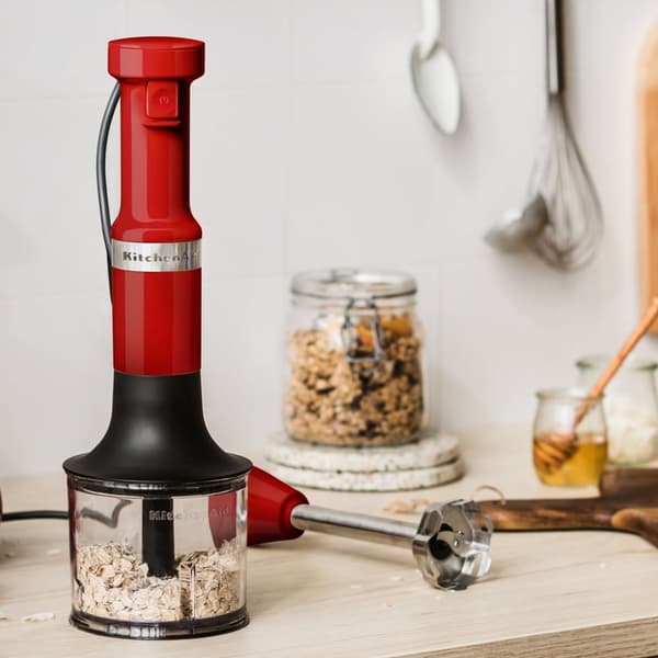 Sauvasekoitin lisävarusteineen 5KHBV83 KitchenAid Väri: Kiiltävän punainen