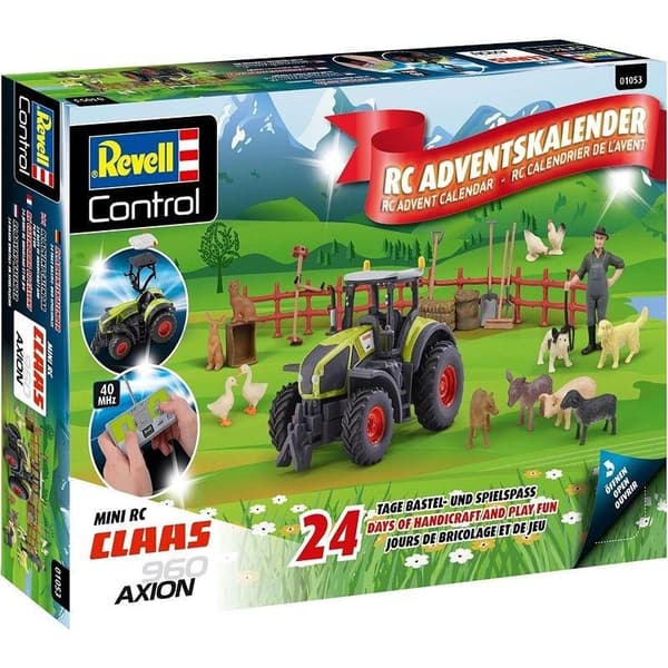 RC Claas Axion Traktor 40MHz Adventskalender
