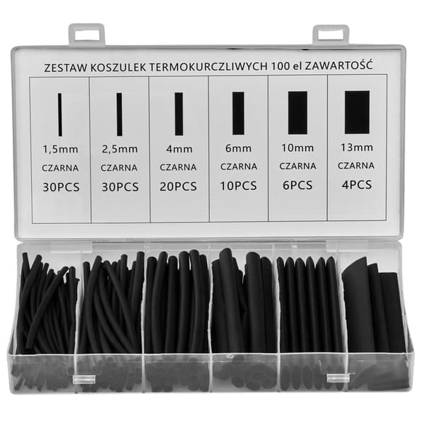 Krympslang, set med 100 delar KD10919