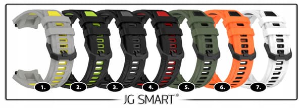 SILIKONEARMBÅND til AMAZFIT T-Rex 3 | FARVER