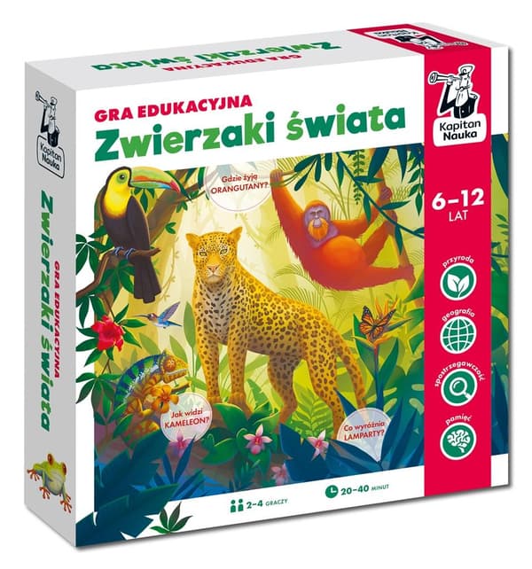 Kaptajn Videnskab. Verdens dyr.