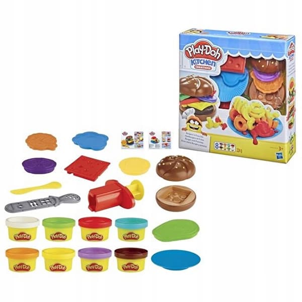 PLAY-DOH-BURGERI RANSIKALAISILLA E5472 HASBRO