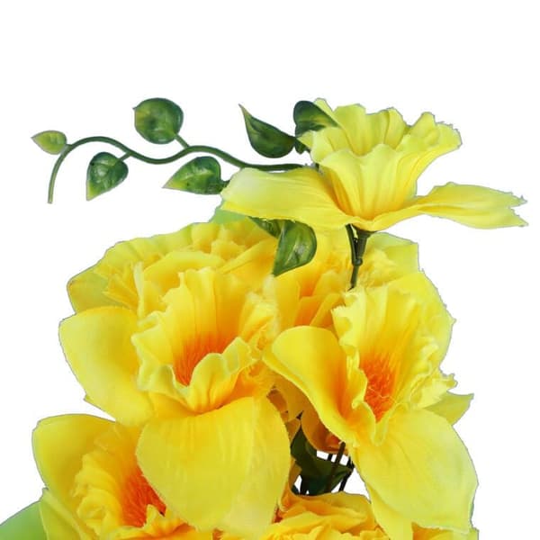 PÅSKELILJEBUKET 18 BLOMSTER 50 CM