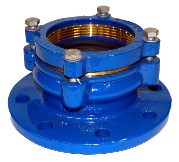 RK-forbindelse DN50, d63mm, PN16, rørflange, til vand og spildevand, til