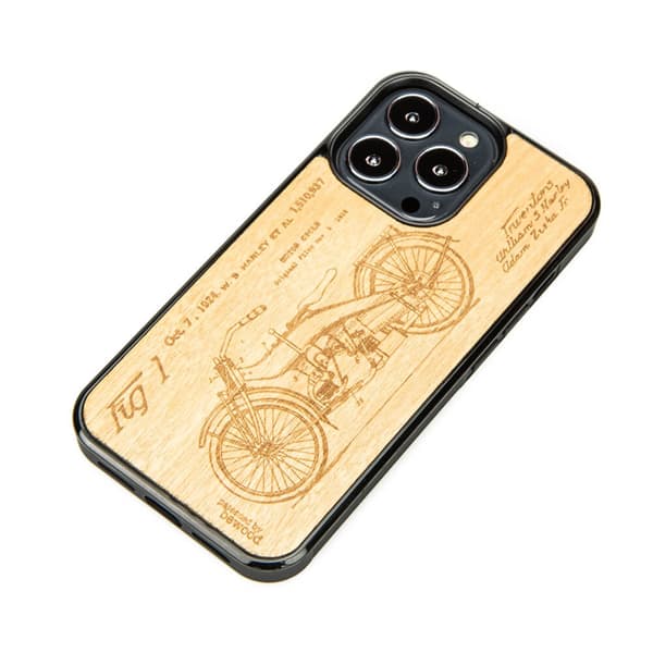 Træcover til iPhone 13 Pro HARLEY PATENT ANIEGRE