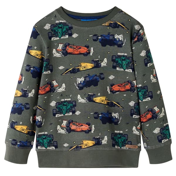Børnesweatshirt, khaki, 116