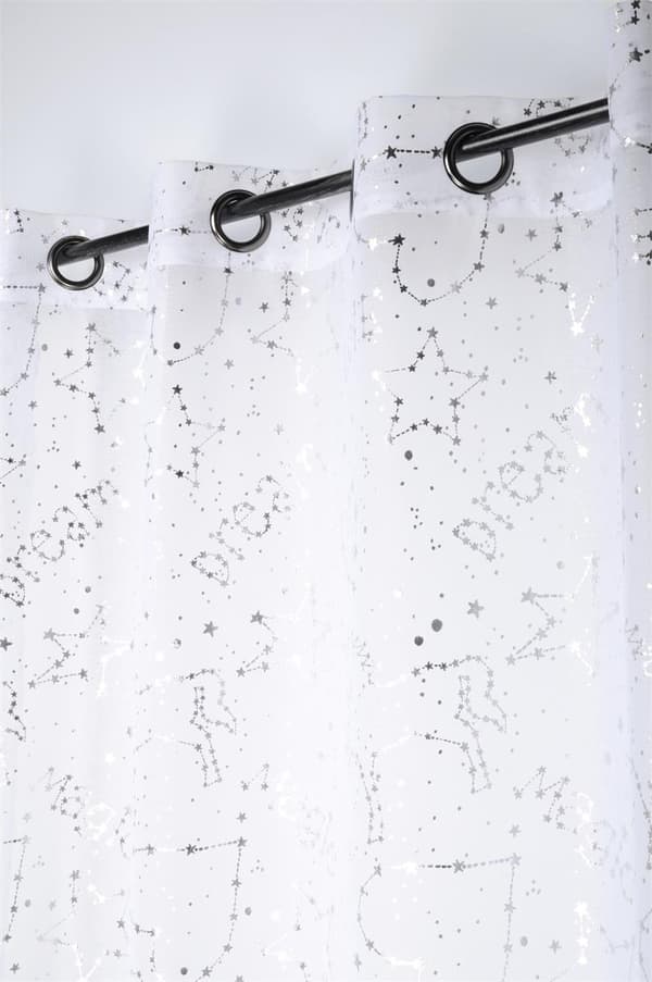 Enhjørningsgardin 135x260cm