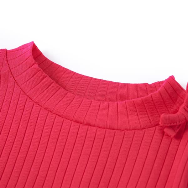 Børne langærmet T-shirt, lyserød, 104