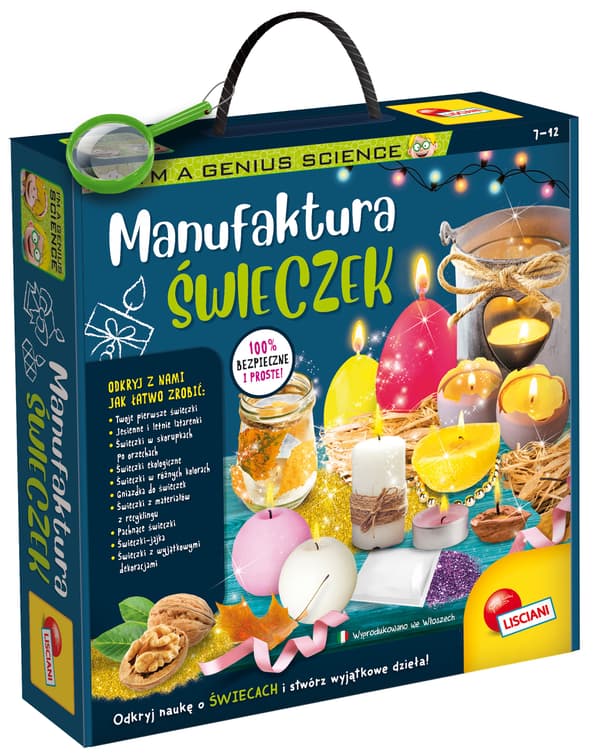 Lisciani. Jeg er et geni. Lysefabrik