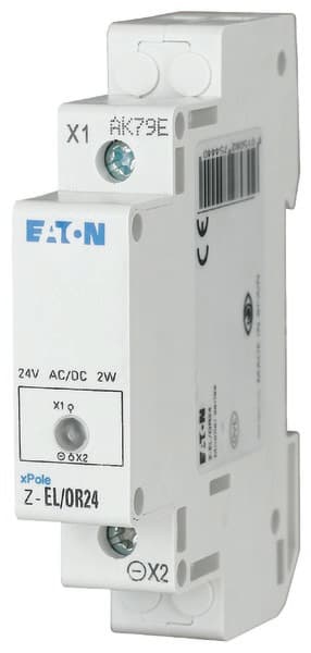 Enkelt indikatorlampe Z-EL/OR24