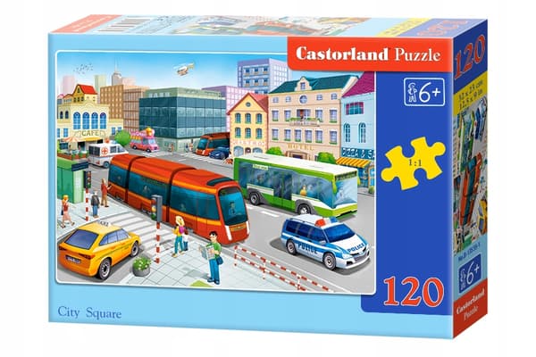 Pussel 120 bitar B-13555-1 Stadstorget