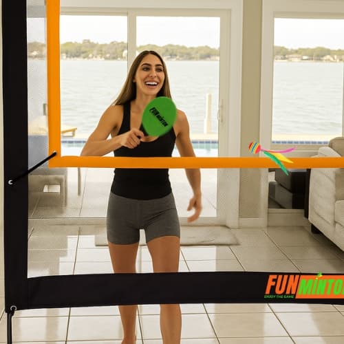 Funminton-urheilupelisetti, ulkopeli, perhepeli, mailaverkko
