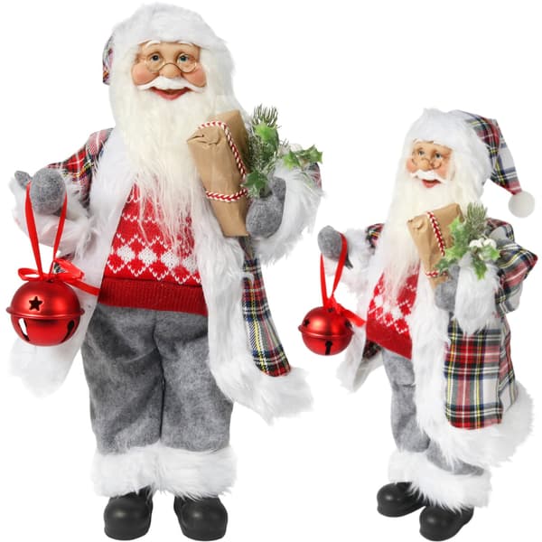 Julemanden julefigur skandinavisk pynt 48 cm