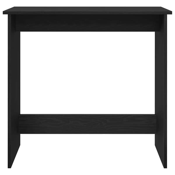 vidaXL skrivebord, sort, 80x40x75 cm, træbaseret materiale