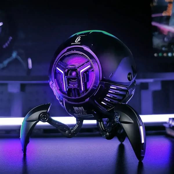 GravaStar - Mars Pro Black - Langaton Bluetooth-kaiutin - Langaton Bluetooth-kaiutin musta