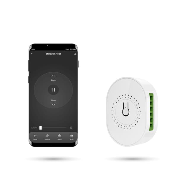 TUYA Wifi rullegardincontroller til planforsænket montering