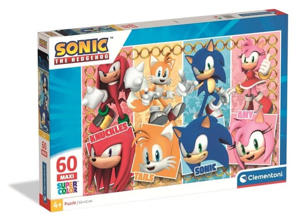 Puslespil 60 Maxi Super Color Sonic
