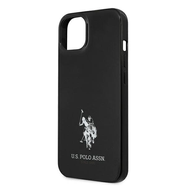 US Polo Horses Logo-cover til iPhone 13 mini, sort