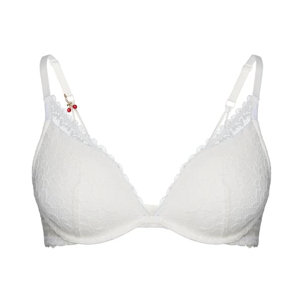 Lækker Cherry Bloovii Push-Up Bh | Creme 75B