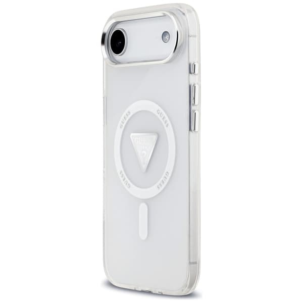 Guess IML Gradient Triangle Logo MagSafe-skal till iPhone Air, klart