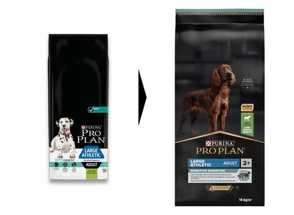 PRO plan Large Athletic Sensitive Digestion hundfoder lamm 1 st.