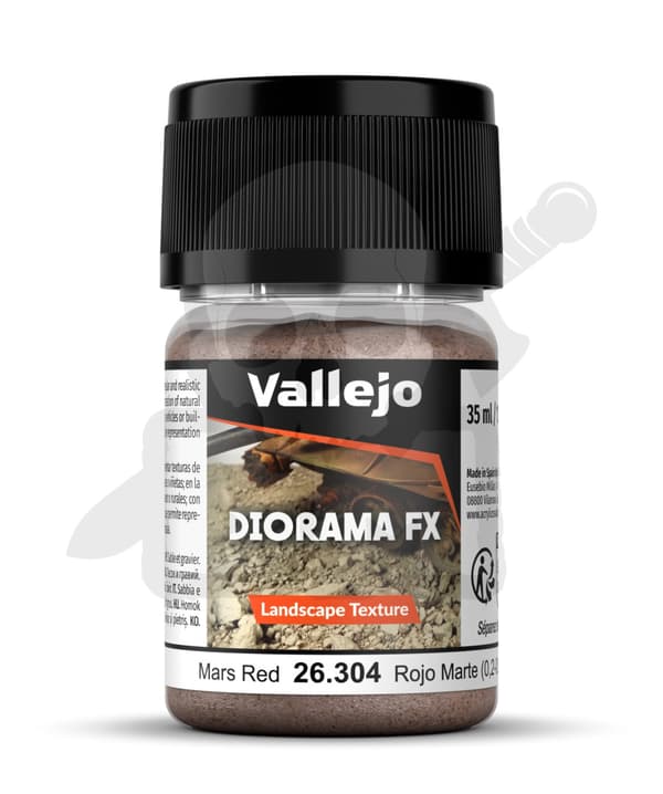 Vall-26304 Dioraama FX Lansc. Teksti. Mars Red 0.2