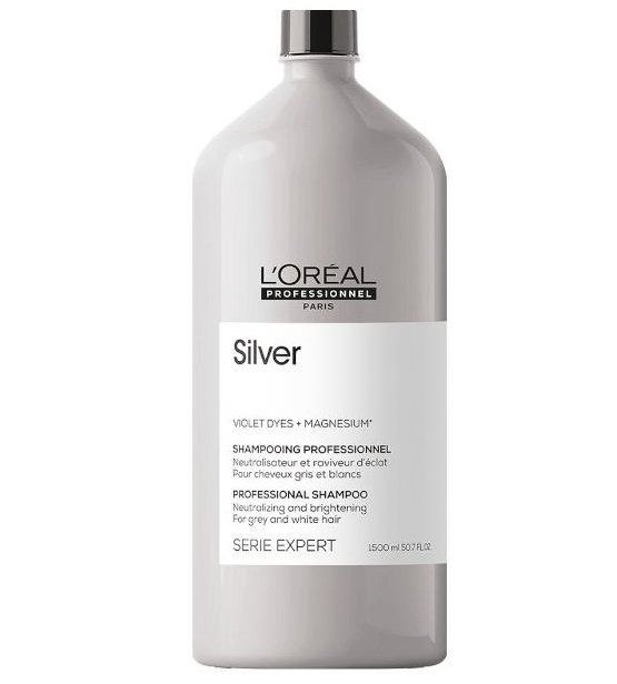 Loreal Silverschampo för ljusare hår 1500 ml