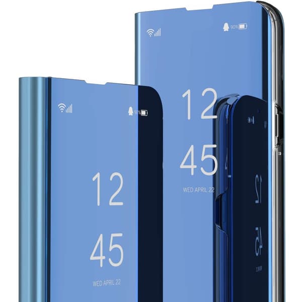 Etui til Xiaomi Redmi Note 11 Pro 4G / 5G, Clear View, Blå