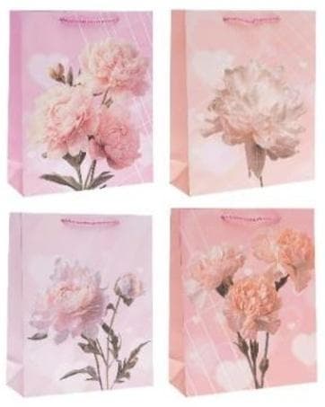 Gavepose 18x23x8cm Blomster MIX