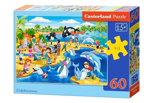 Puslespil 60 Delfinarium CASTOR