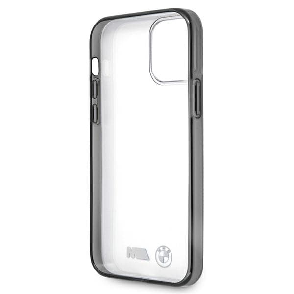 BMW Sandblast-etui til iPhone 12 mini, gennemsigtig
