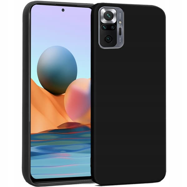 SLIM MAT ETUI til XIAOMI REDMI NOTE 10 PRO + 9H GLAS