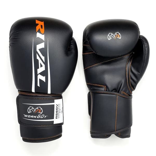 Rival RS60V Boksehandsker Sort 12OZ