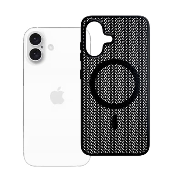 3mk COOLing MagCase för iPhone 16 Plus, svart