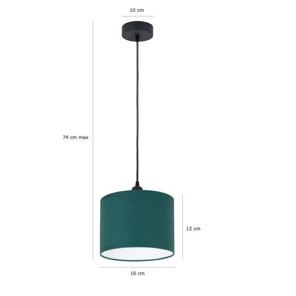 Tornado AM1-lampa grön
