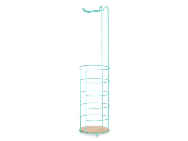 Mintfärgad toalettpappersställ