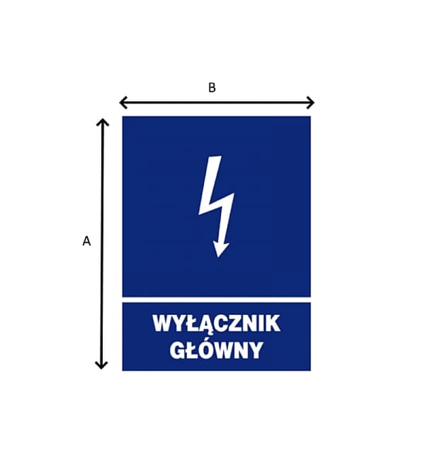 TRYTYT Itseliimautuva varoitustaulu 74x105mm Pääkytkin 1 kpl.