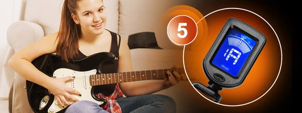 MusicMate MM-A90 AcousticPack tillbehörssats för akustisk gitarr