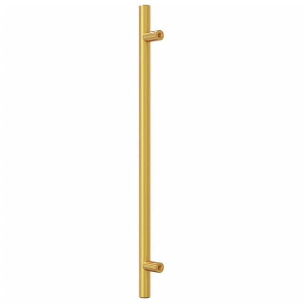 vidaXL skabsgreb, 10 stk., guld, 224 mm, rustfrit stål