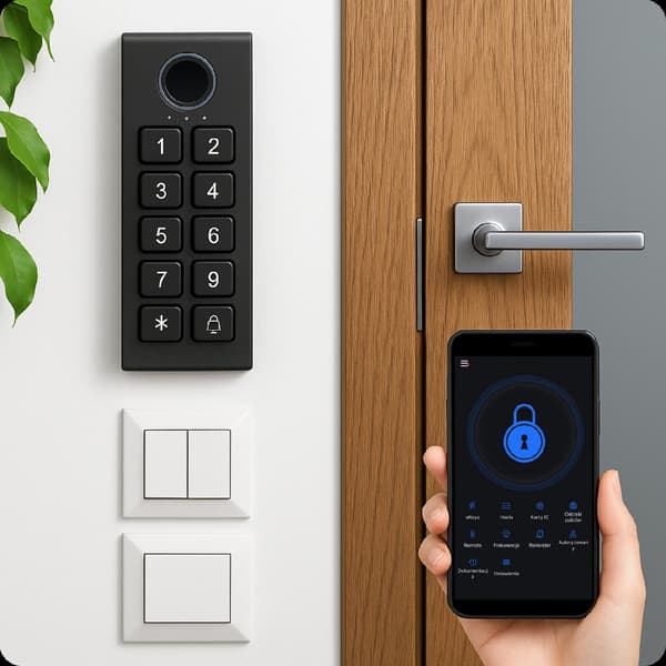 WK3 TTLock trådløst tastatur
