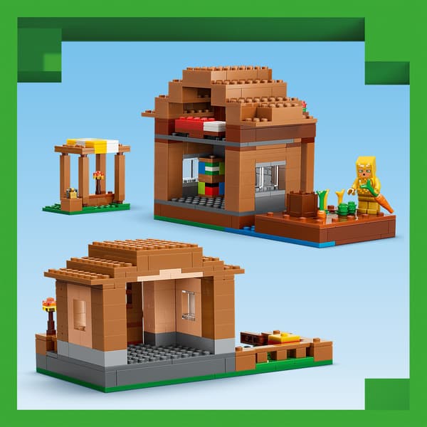 LEGO Minecraft Village Raid Set 607 delar (21596)