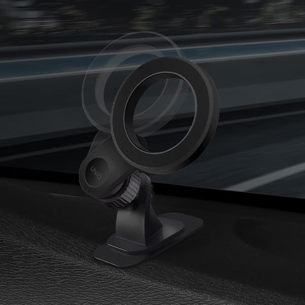 UniQ Trelix Magnetisk Dashboard-beslag til bil, sort
