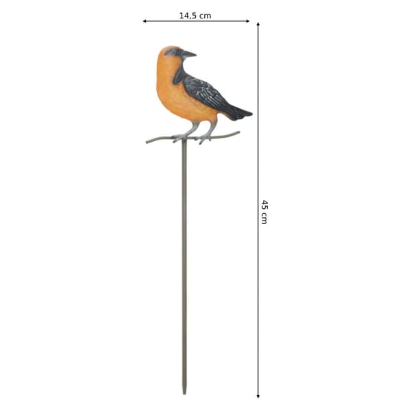 Havefigur Fugle 4 stk.