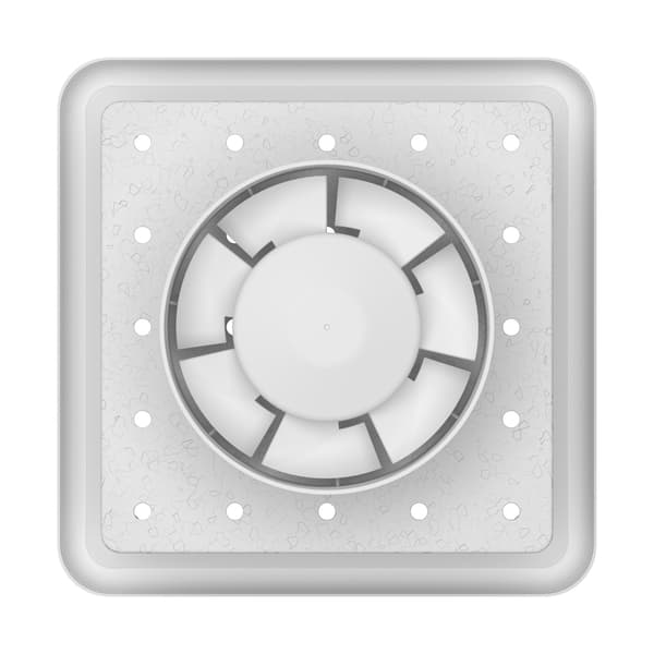 ErgoKratka Lydløs Badeværelsesventilator Satin