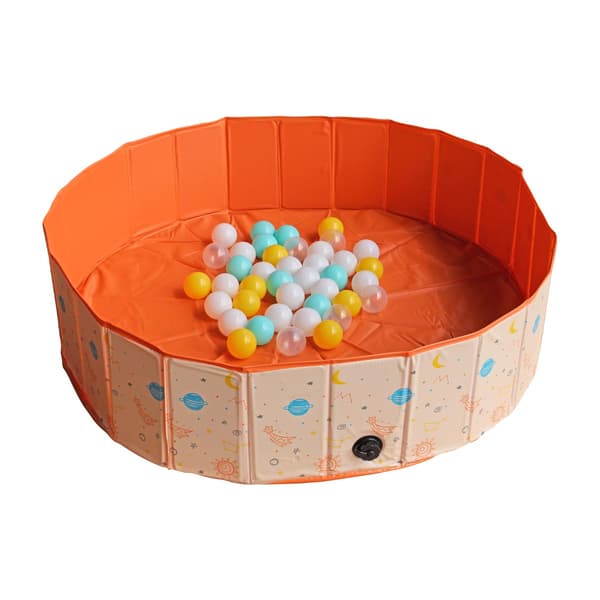 Lekpool MASTER 120 x 30 cm med bollar