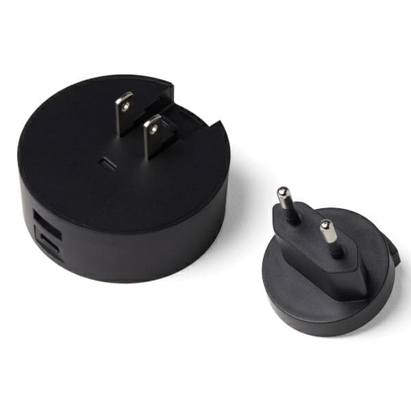 Lexon Poweron 30W USB-C/USB-A -seinälaturi, musta