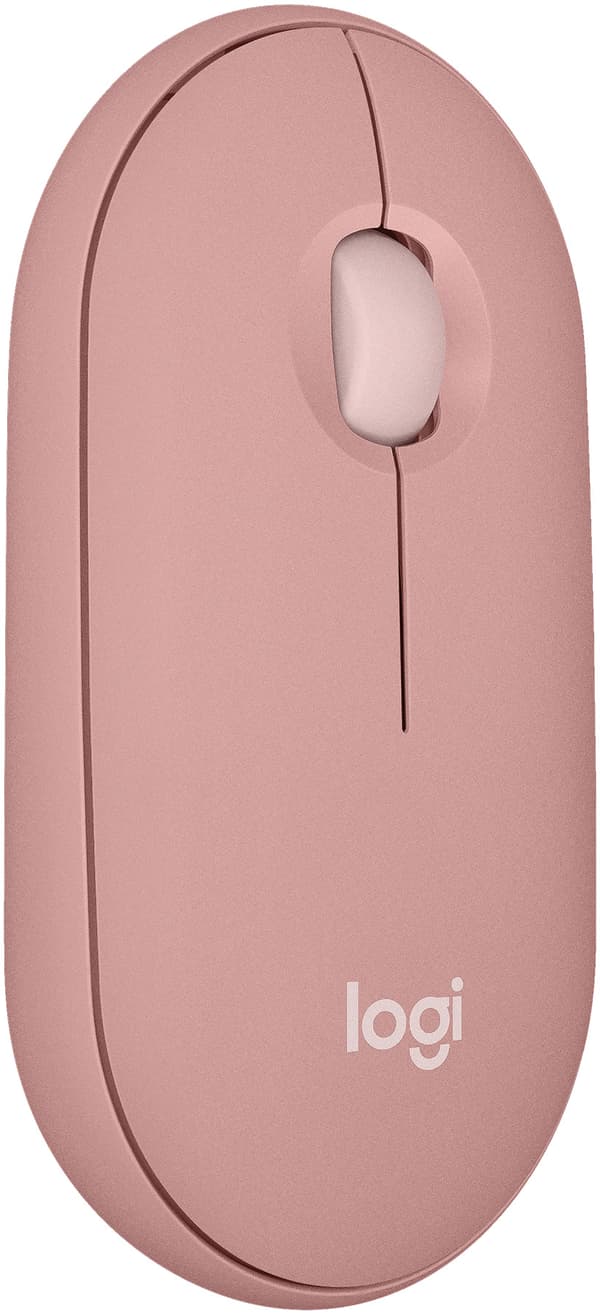 Logitech Pebble M350s -hiiri, roosanvärinen (910-007014)