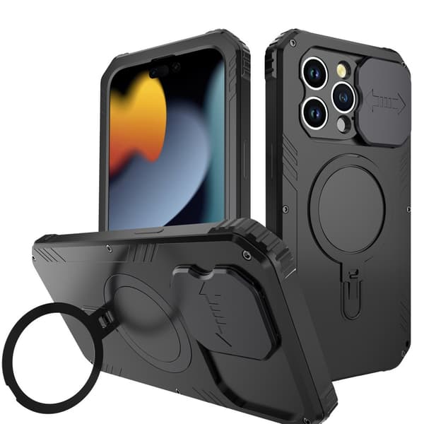 iPhone 15 Pro-skal, DefenderMag, svart